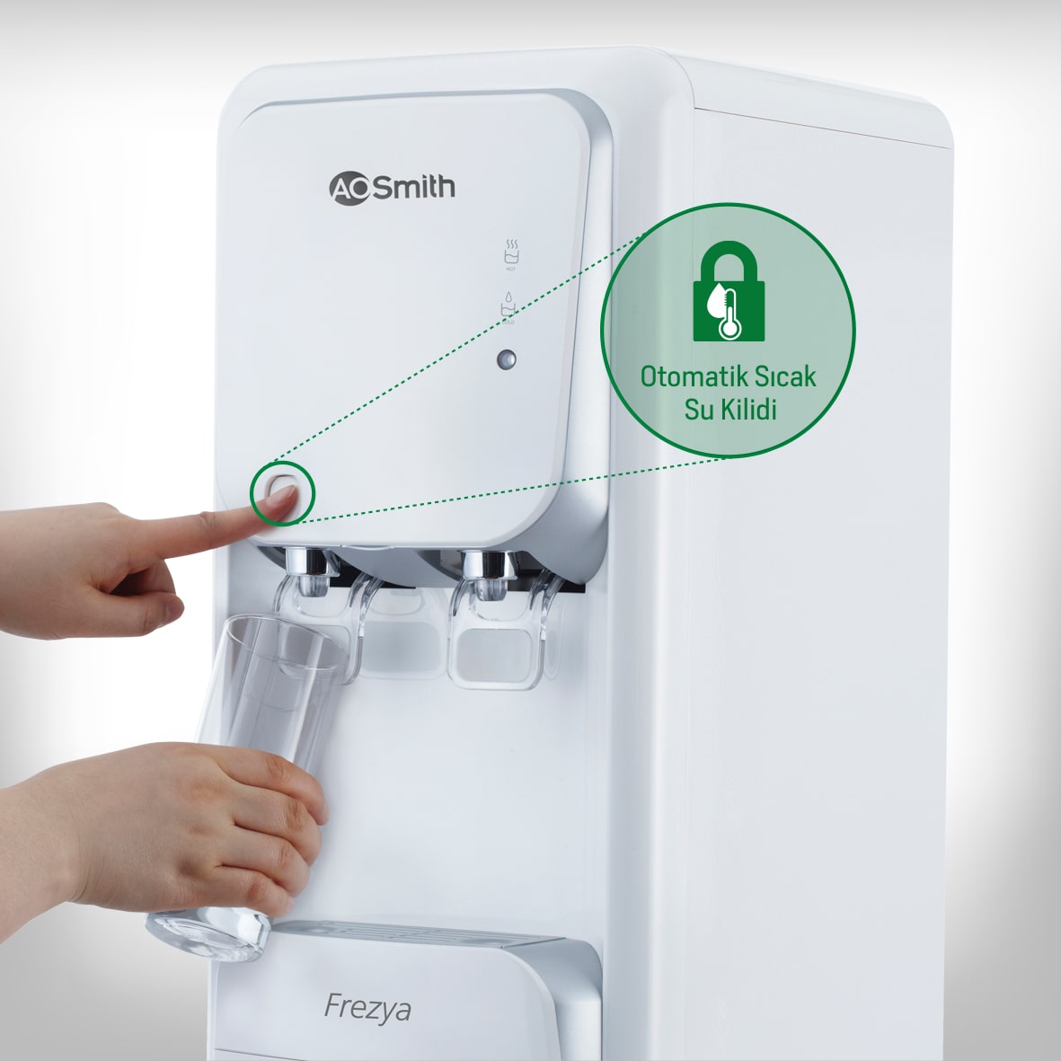 A. O. Smith Frezya 300TU Sebilli Su Arıtma Cihazı - Görsel 9